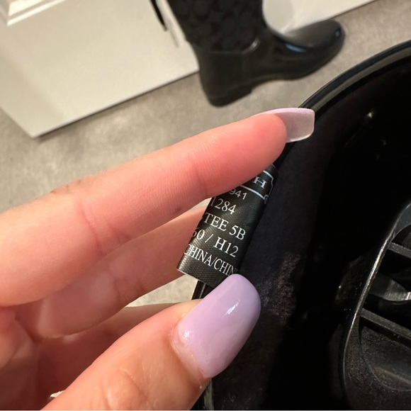 Coach Rain Boots - Picture 7 of 7